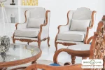 مبل ۹ نفره کلاسیک خاص و شیک کینگ و رومینا خرید باروس 45 (3)