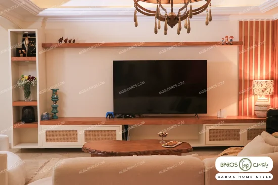 میز تلویزیون قفسه‌ای