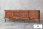 میز تلویزیون چوبی حصیری رومینا خرید باروس 569 (2)