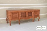 میز تلویزیون چوبی حصیری رومینا کد ۲ خرید مبل باروس خرید مبل باروس (2)