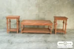 میز جلو مبلی و عسلی حصیری کاجی کد ۲ (1)