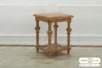 میز جلو مبلی و عسلی حصیری کاجی کد ۲ (2)