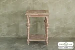 میز جلو مبلی و عسلی حصیری کاجی کد ۲ باروس 1 (2)