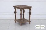 میز جلو مبلی و عسلی حصیری کاجی کد ۲ باروس 14 (3)