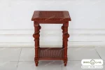 میز جلو مبلی و عسلی حصیری کاجی کد ۲ باروس 653 (4)