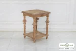 میز جلو مبلی و عسلی حصیری کاجی کد ۲ باروس00 (3)