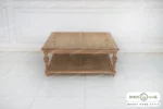 میز جلو مبلی و عسلی حصیری کاجی کد ۲ باروس00 (4)