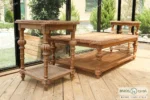 میز جلو مبلی و عسلی حصیری کاجی کد ۲ باروس02 (6)