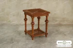 میز جلو مبلی و عسلی حصیری کاجی کد ۲ باروس120 (2)