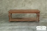 میز جلو مبلی و عسلی حصیری کاجی کد ۲ خرید باروس 65 (3)