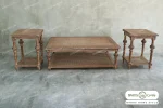 میز جلو مبلی و عسلی حصیری کاجی کد ۲ خرید باروس 66 (1)