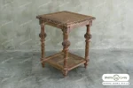 میز جلو مبلی و عسلی حصیری کاجی کد ۲ خرید باروس 66 (3)