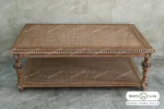 میز جلو مبلی و عسلی حصیری کاجی کد ۲ خرید باروس 66 (4)