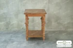 میز جلو مبلی و عسلی حصیری کاجی کد ۲ مبل باروس0 (2)