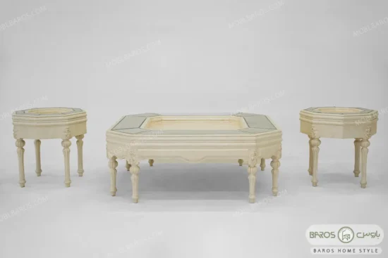 میز جلو مبلی و عسلی کلاسیک صبا (1)