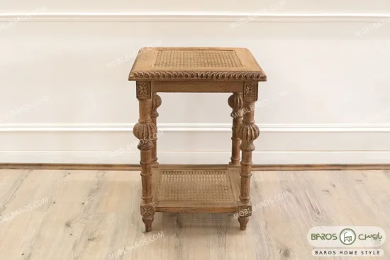 میز ناهار خوری چوبی کاجی کد ۳۰ مبل باروس (2)