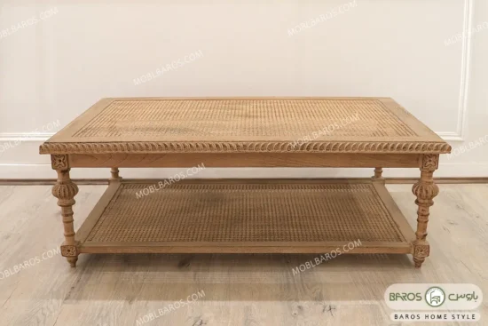 میز ناهار خوری چوبی کاجی کد ۳۰ مبل باروس (4)