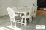 میز ناهارخوری راشل با پایه لویی کد ۹ خرید باروس 236 (2)