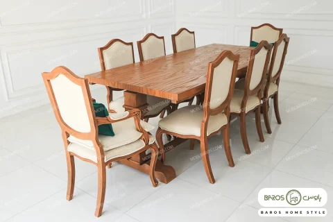 میز ناهارخوری چوبی دکورا کد ۷ خرید باروس 56 (2)