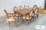 میز ناهارخوری چوبی کاجی کد ۳ خرید باروس (4)