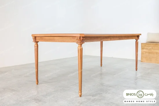 میز ناهارخوری چوبی کاجی کد ۳ خرید باروس (8)