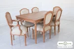 میز ناهارخوری چوبی کاجی کد ۴ خرید باروس 2 (3)