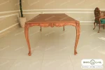 میز ناهارخوری کلاسیک منبتی رومینا با صندلی کینگ کد ۵ خرید باروس (5)