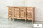 میز کنسول حصیری رومینا خرید مبل باروس 48948390 (1)