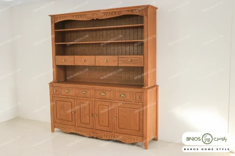 کافی بار نئوکلاسیک چوبی آوا خرید مبل باروس 1011 (3)