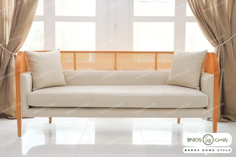 کاناپه و مبل راحتی حصیری جدید کامیلا خرید باروس (1)