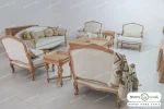 ست مبلمان نئوکلاسیک لورنزو کد ۱۳ خرید مبل باروس ۱۰۱۵ (5)