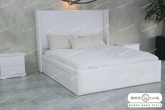 سرویس خواب مدرن و جدید دو نفره مدل مهسا خرید مبل باروس 49493 (5)