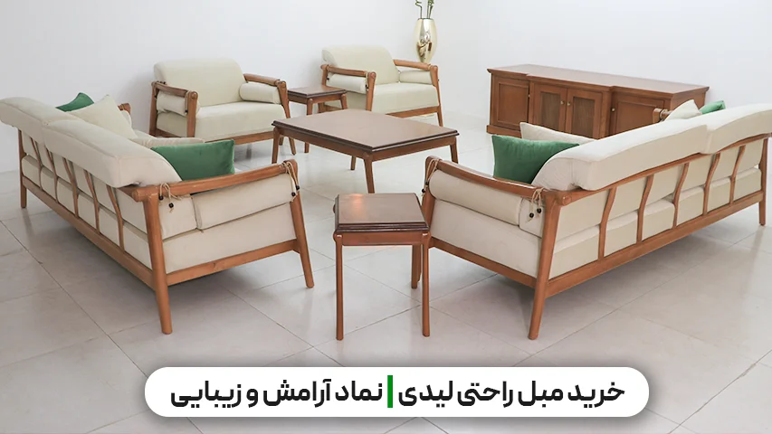 خرید مبل راحتی لیدی | نماد آرامش و زیبایی ست مبلمان لیدی نماد آرامش و زیبایی- وبلاگ مبل باروس