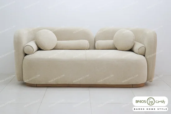 مبل راحتی نرم و جذاب ۸ نفره بلوط خرید مبل باروس 1018 (6)