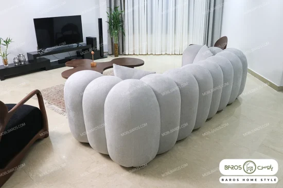 مبل راحتی ۵ نفره جدید ژاکلین کد 5 خرید مبل باروس 10172 (2)