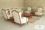 مبل نئو کلاسیک ۷ نفره جورجیا و کویین و فرانسوی کد ۲ خرید باروس (7)