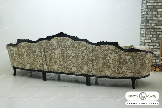 مبل کلاسیک لوکس و منبتی جدید نوادا خرید مبل باورس 1014 (2)