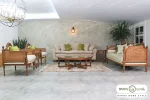 مبل کلاسیک کاجی و کاناپه گیسو خرید باروس (1)