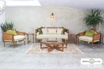 مبل کلاسیک کاجی و کاناپه گیسو خرید باروس (10)