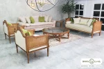 مبل کلاسیک کاجی و کاناپه گیسو خرید باروس (2)