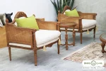 مبل کلاسیک کاجی و کاناپه گیسو خرید باروس (4)