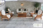 مبل کلاسیک ۷ نفره راشل و مبل فرانسوی خرید مبل باروس 1013 (4)