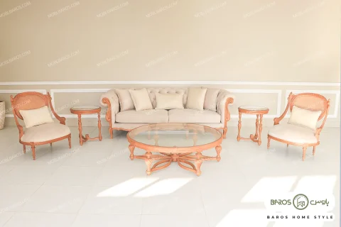مبل کلاسیک ۸ نفره مدل کاجی و نیکا خرید مبل باروس ۱۰۲۴ (10)