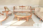 مبل کلاسیک ۸ نفره مدل کاجی و نیکا خرید مبل باروس ۱۰۲۴ (3)