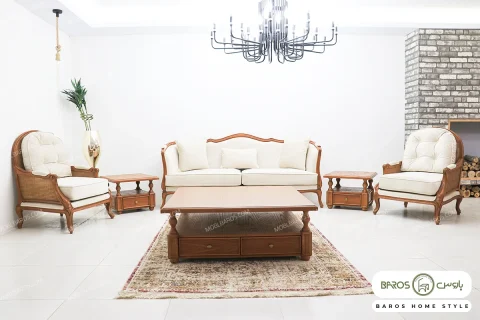 مبل ۸ نفره راشل پلاس و راحتی چستر خرید باروس 5 (1)