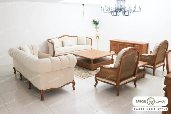 مبل ۸ نفره راشل پلاس و راحتی چستر خرید باروس 5 (5)