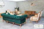 مبل ۸ نفره کلاسیک نیکا روما پلاس خرید مبل باروس 1016 (5)
