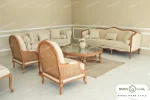 مبلمان نئو کلاسیک و راحتی گندم و چستر خرید باروس 6 (7)