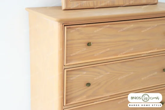 میز دراور و فایل سرویس خواب چوبی دل آرا خرید مبل باروس 1019 (3)