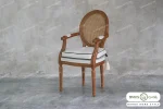 میز ناهار خوری راشل با صندلی پایه لویی خرید مبل باروس 1012 (2)